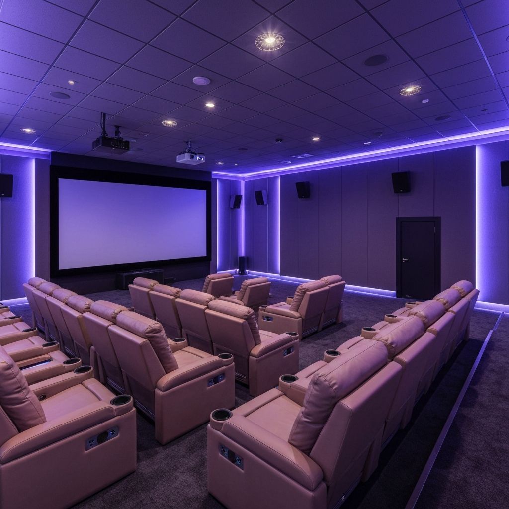 Phòng Cinema sang trọng